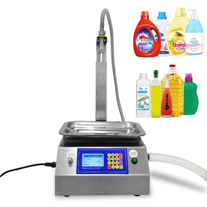 4 heads Magnetic Pump Liquid Filling Machine for Oil Water Perfume Lotion Whisky Juice 10ml oral liquid filling machine