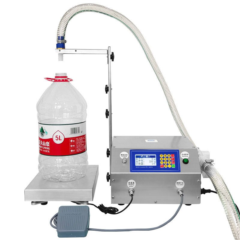 4 heads Magnetic Pump Liquid Filling Machine for Oil Water Perfume Lotion Whisky Juice 10ml oral liquid filling machine