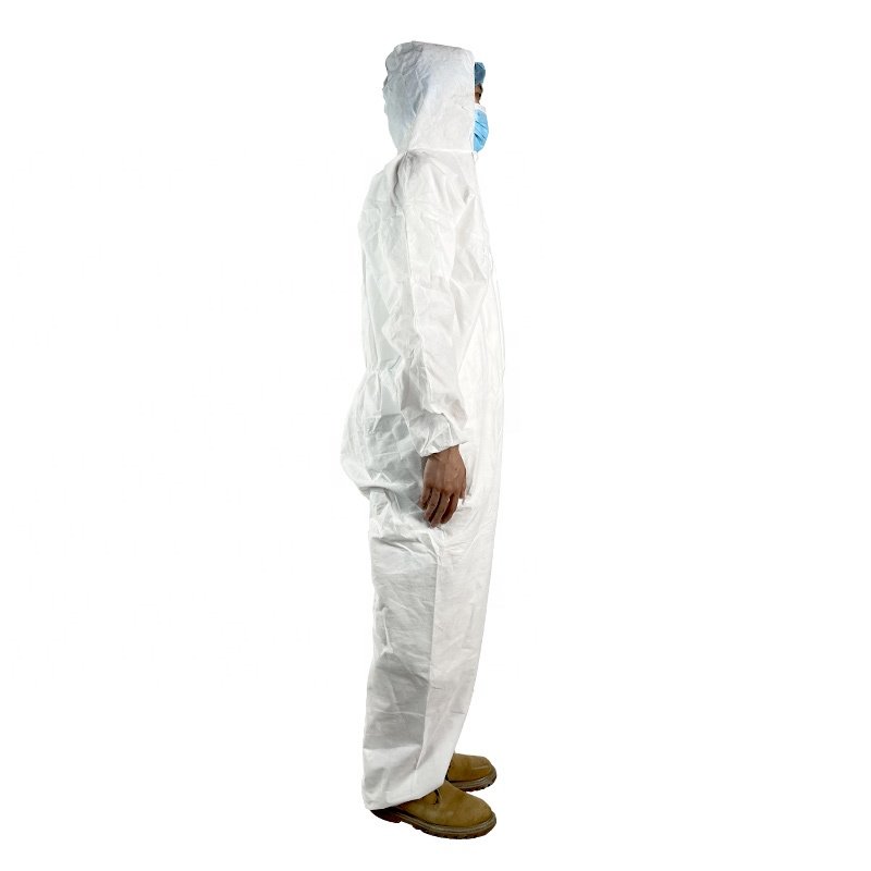 Best-selling Work Coveralls Pp+pe Jumpsuit Microporous Coverall - Buy Cheap Work Coveralls