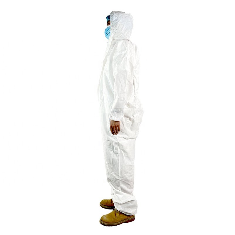 Best-selling Work Coveralls Pp+pe Jumpsuit Microporous Coverall - Buy Cheap Work Coveralls