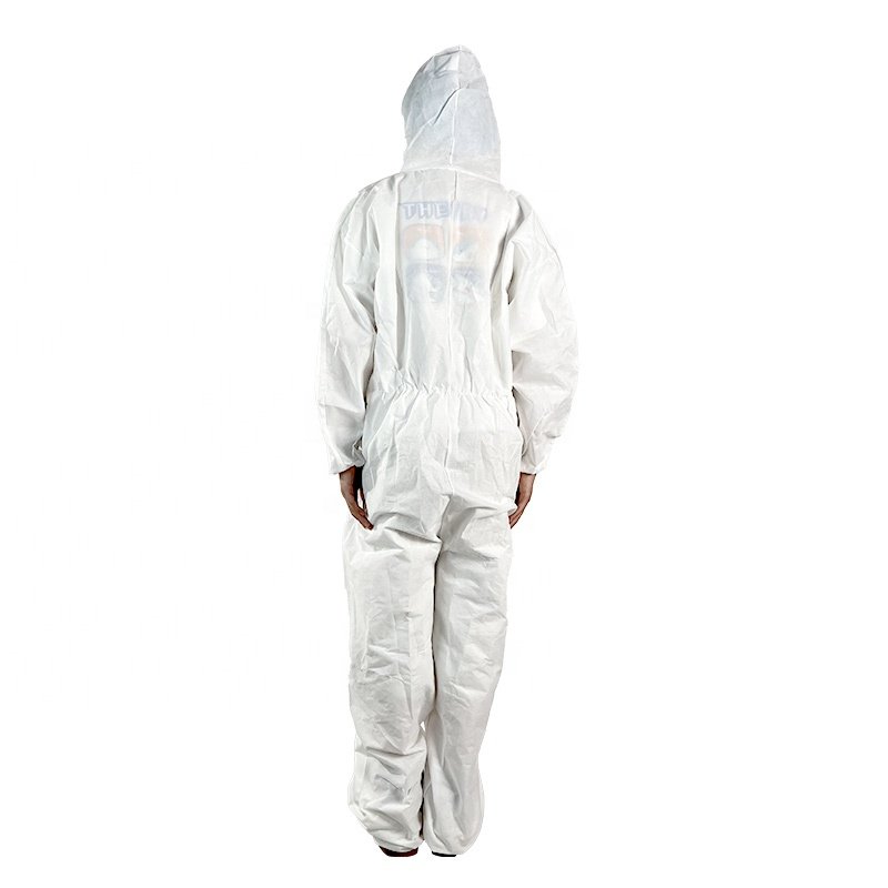Best-selling Work Coveralls Pp+pe Jumpsuit Microporous Coverall - Buy Cheap Work Coveralls