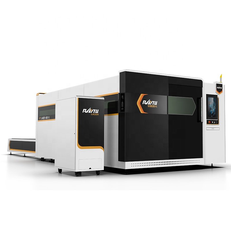 Hot Selling Raytu RT3015G Fiber Laser Cutter 3000*1500mm Single Table Full Cover