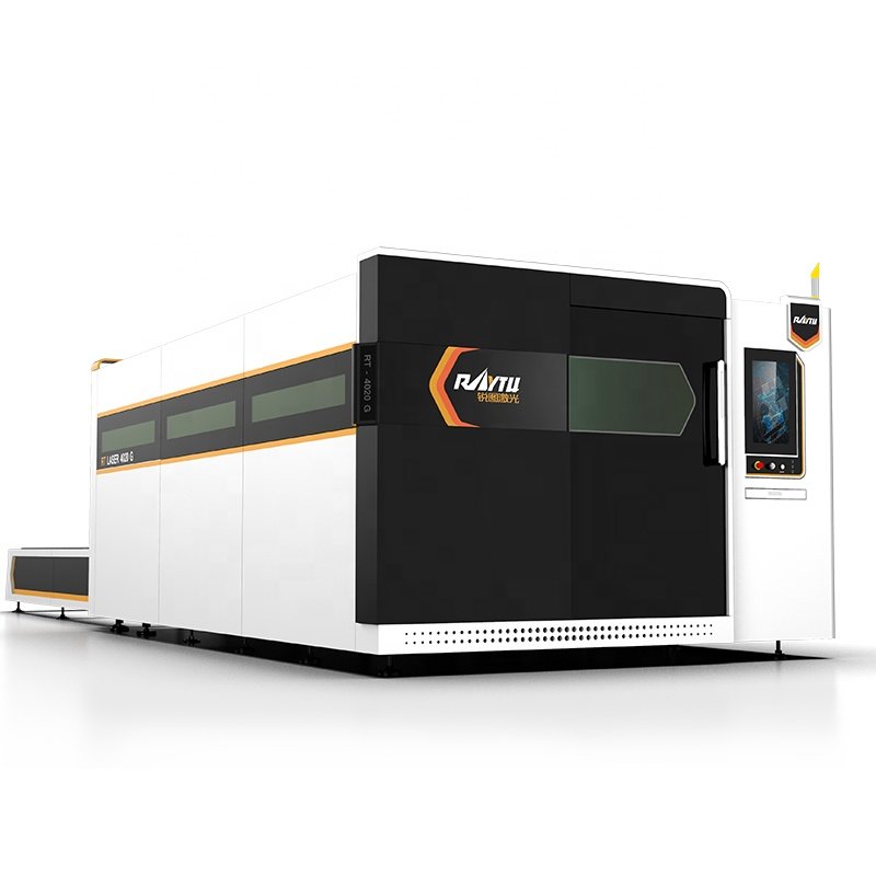 Hot Selling Raytu RT3015G Fiber Laser Cutter 3000*1500mm Single Table Full Cover