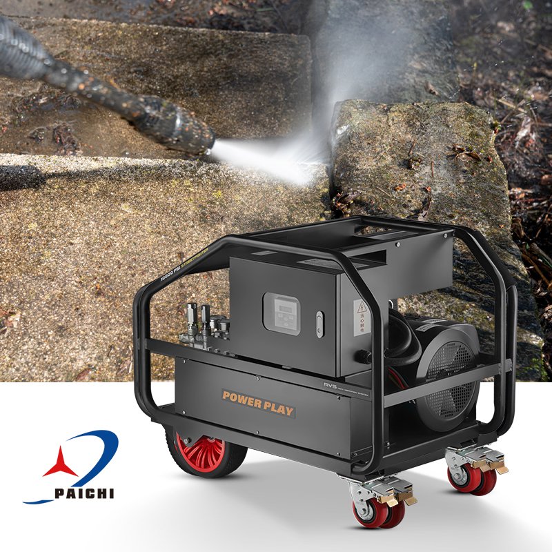 Pai Chi 25kw 10000PSI cold water electric pressure washer 700bar commercial electric pressure cleaner 23lpm pressure washer