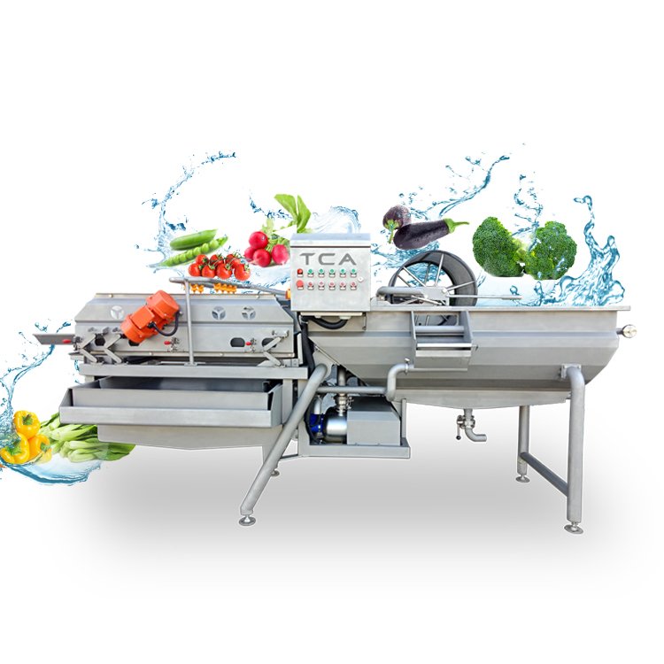 leaves vegetables washing and dryer line processing line for fruits and vegetables