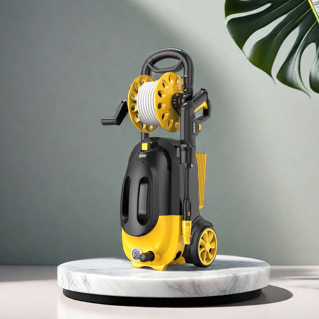 Portable High Pressure Car Washer 150bar Pressure Washer For Car Cleaning