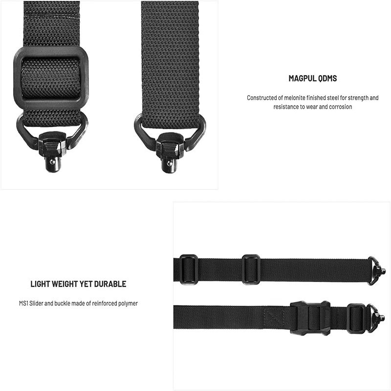 Outdoor Convenient and Fast Multi Task Lifting Tool QDM Two Point Sling Safety Rope
