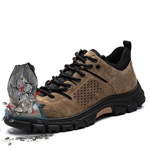 Hot Selling Industrial Protective Fashion Breathable Work Boot Casual Trainers Steel Toe Safety Shoes