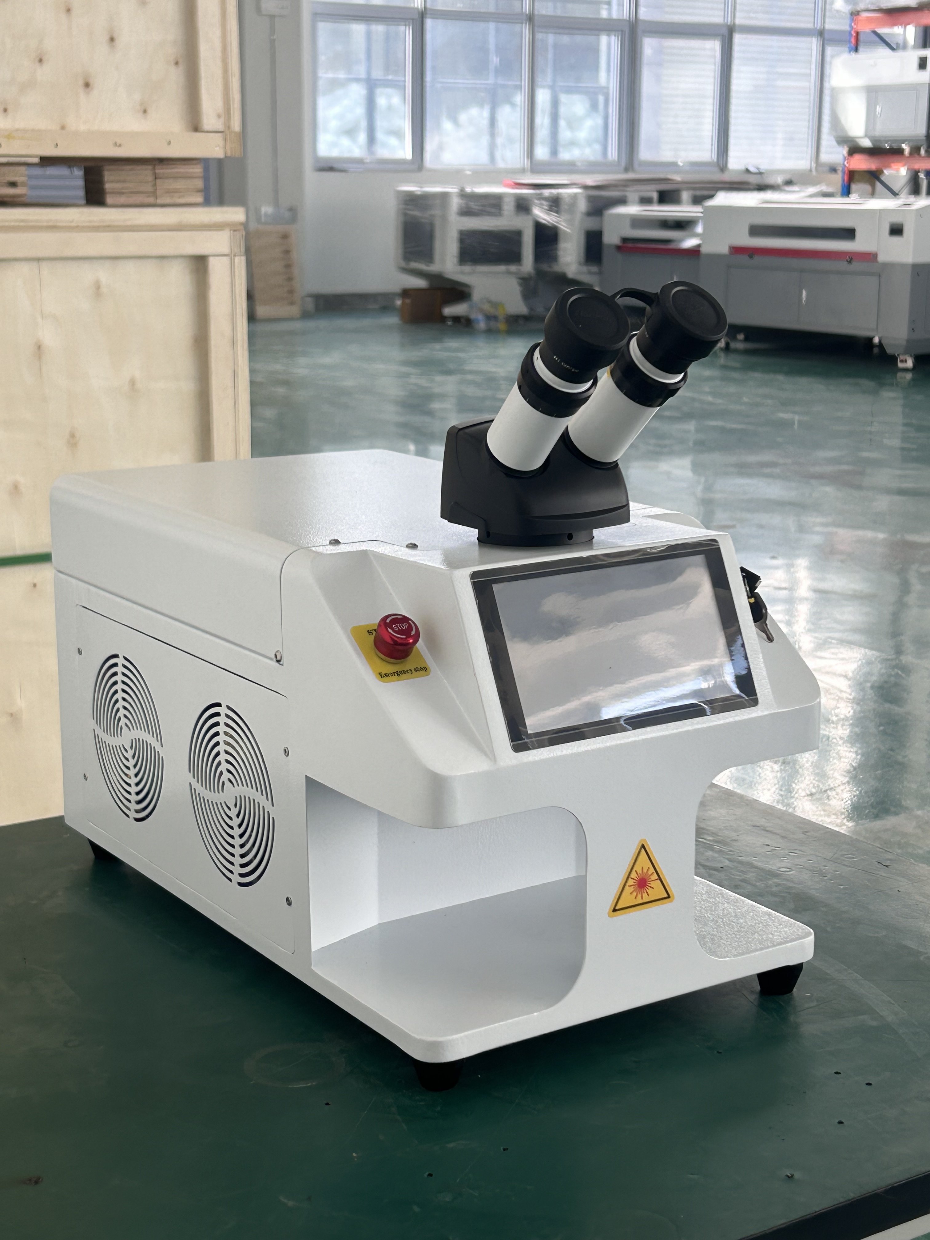 Gold Silver Mini Jewelry Laser Welding Machine 100W Laser Welding Machine Jewelry Earrings yag Welding Machine