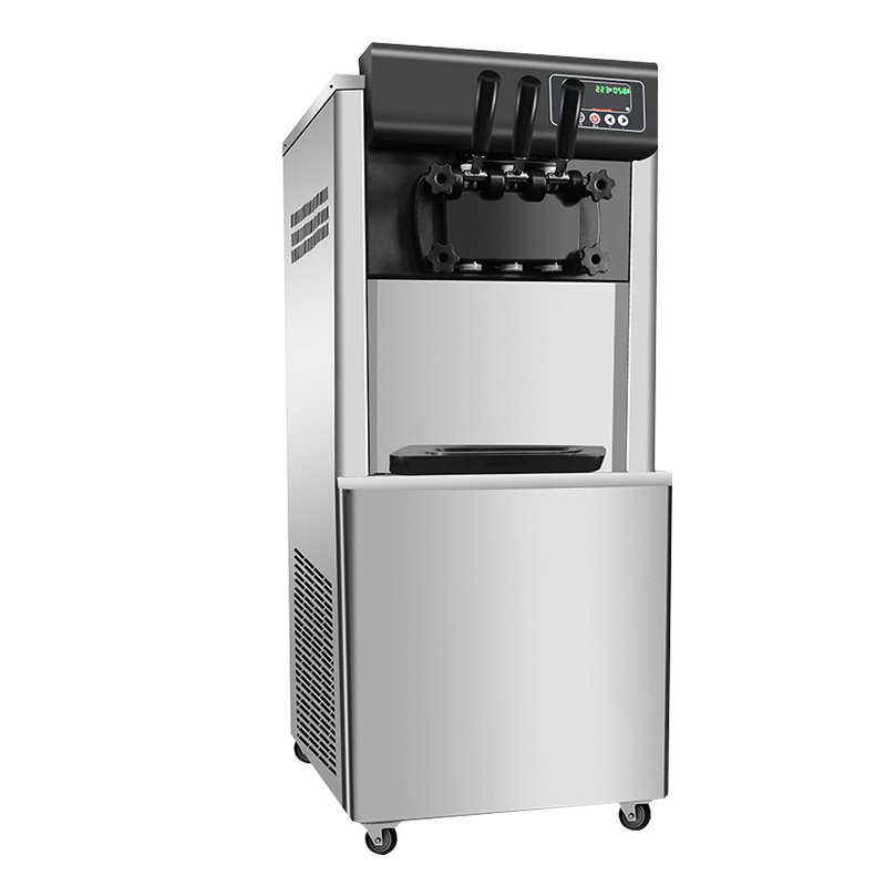 Soft Ice Cream Machine Professional Commercial Automatic Ice Cream Machine Maker 3 Flavor Soft Serve Ice Cream Machine