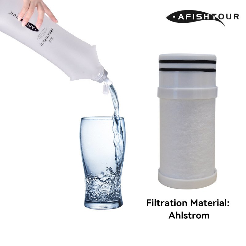 Custom Logo 3L TPU Hydration Reservoir Small Collapsible Hydration System Drinking Water Hydration Bladder Bag