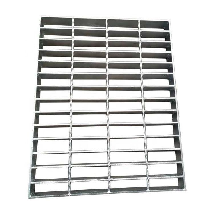 Industrial Galvanised Steel Gutter Panels Floor Stainless Steel Tree Grate Galvanized Serrated Safety Tooth Steel Grating