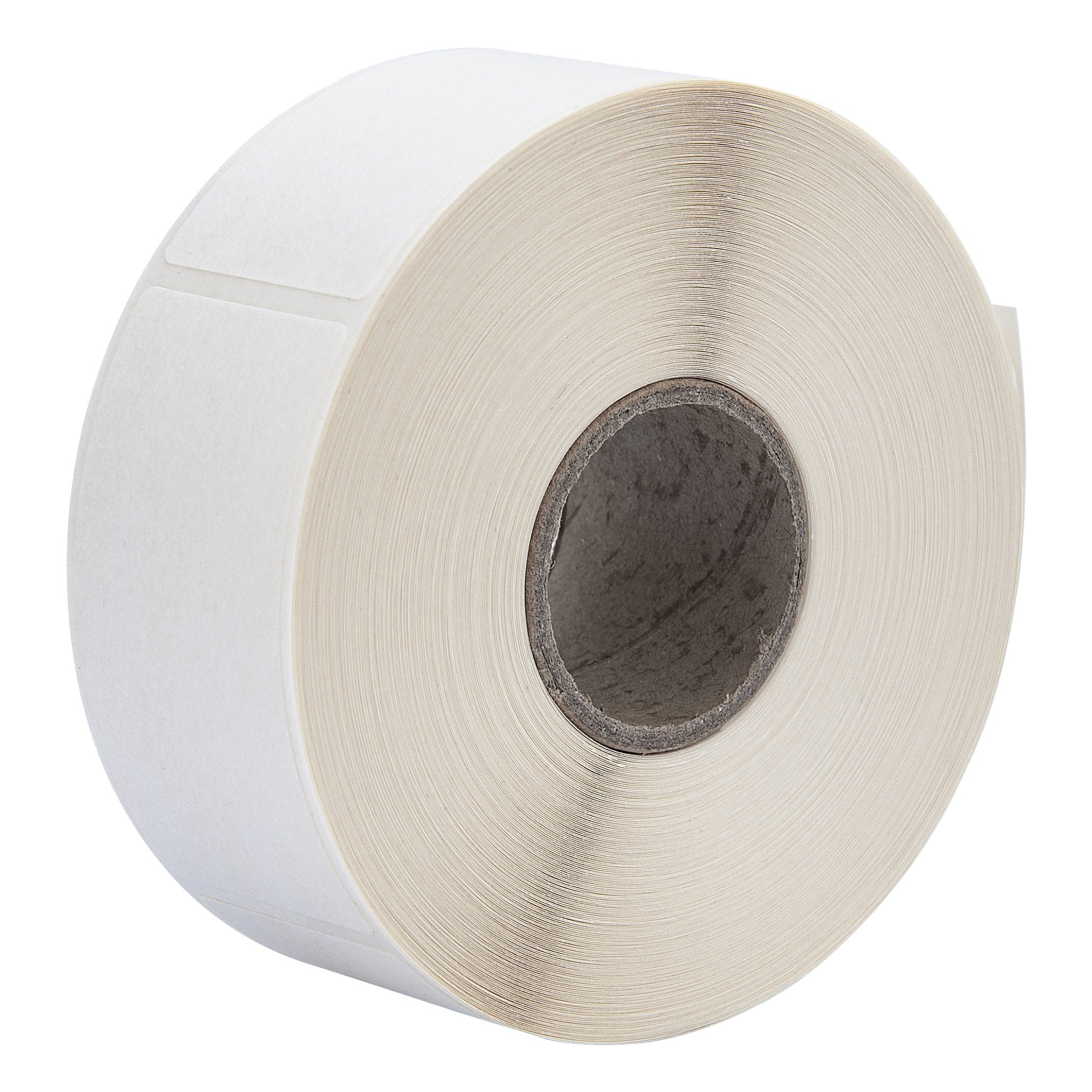 500 Stickers 2" x 1" White Dissolvable Food Labels for Containers -500 Labels/Roll