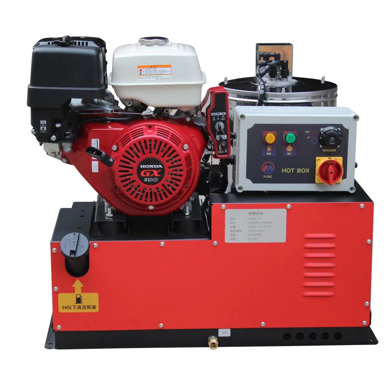 4000PSI 280Bar hot water Gasoline High Pressure Washer 11HP Petrol Engine High Pressure Cleaner 15.0LPM
