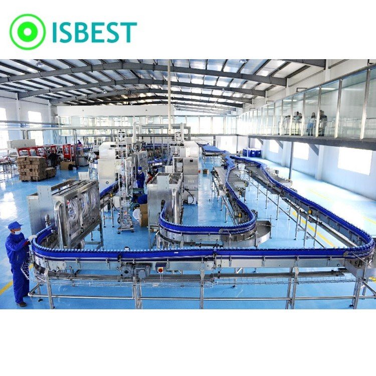 6000BPH China Isbest Natural Drinking Spring Water Bottling Production Equipment