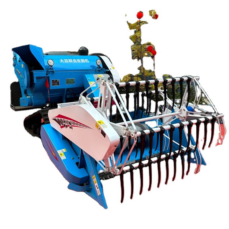 Rice Wheat Harvesting Machine Water Cooled Two Wheel Diesel Walking Tractor