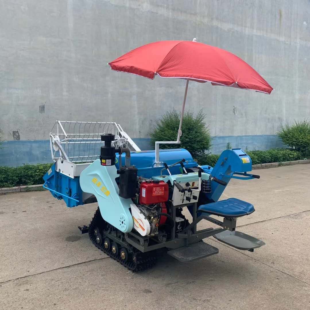 Rice Wheat Harvesting Machine Water Cooled Two Wheel Diesel Walking Tractor