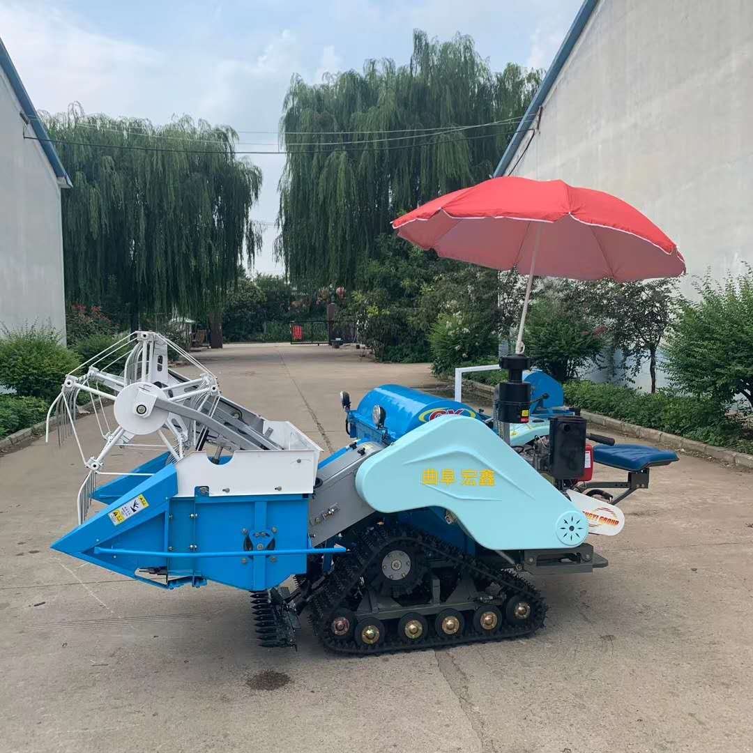 Rice Wheat Harvesting Machine Water Cooled Two Wheel Diesel Walking Tractor