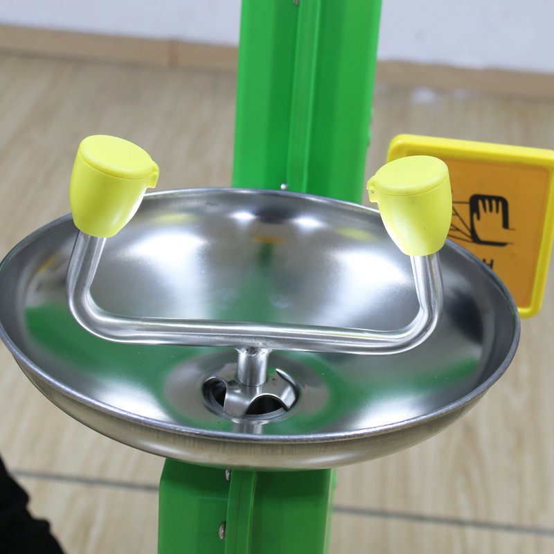 Antifreeze ANSI China Safety Emergency Shower and Eye wash face wash with Dynamic Alarm