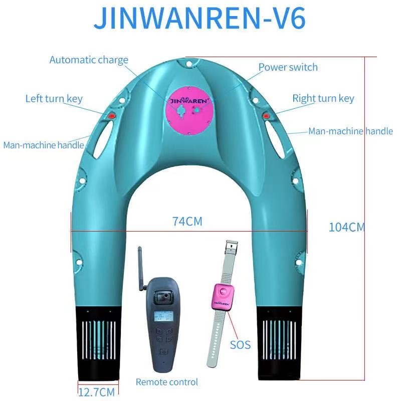 Water Emergency Rescue Equipment Waterproof With Electronic Intelligent Remote Control Life Saving Buoy Safety Marine Lifebuoy