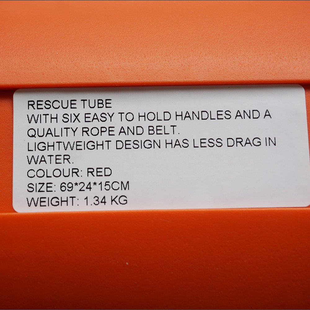 Marine water safety floating Rescue Tube