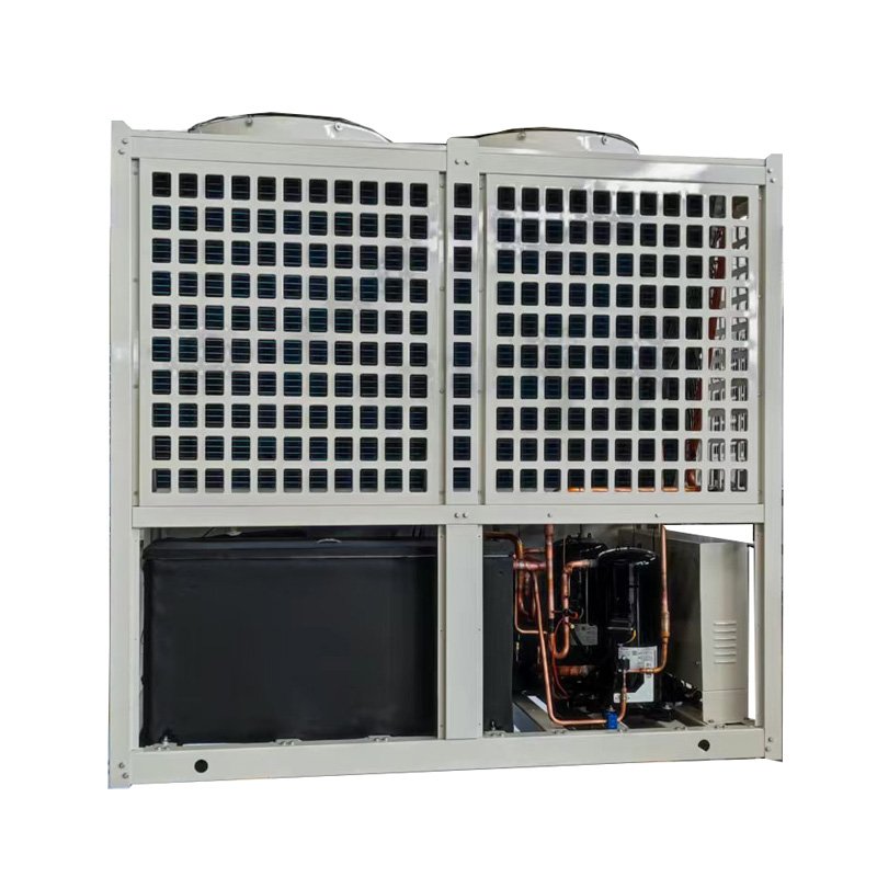 Remote Operation R410A Refrigerant Two Scroll Compressors Air Cooler 20 TON 60kw Hydroponic Chiller