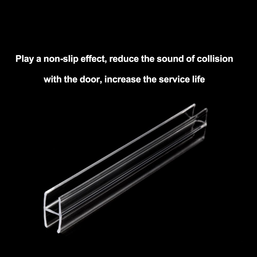 Waterproof Stop Shower Leaks And Create A Water Barrier Frameless Shower Door Bottom Seal Strip