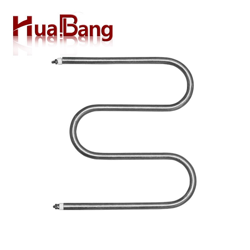 Electric stainless steel water rod tubular flange immersion heater for solar water tank
