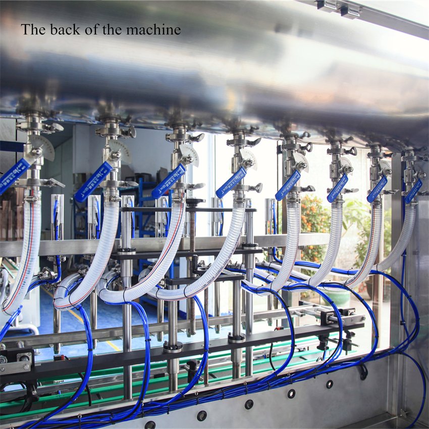 ZXSMART Factory High Accuracy Automatic Small Glass Water Bottle Liquid Production Lines Filling Machine