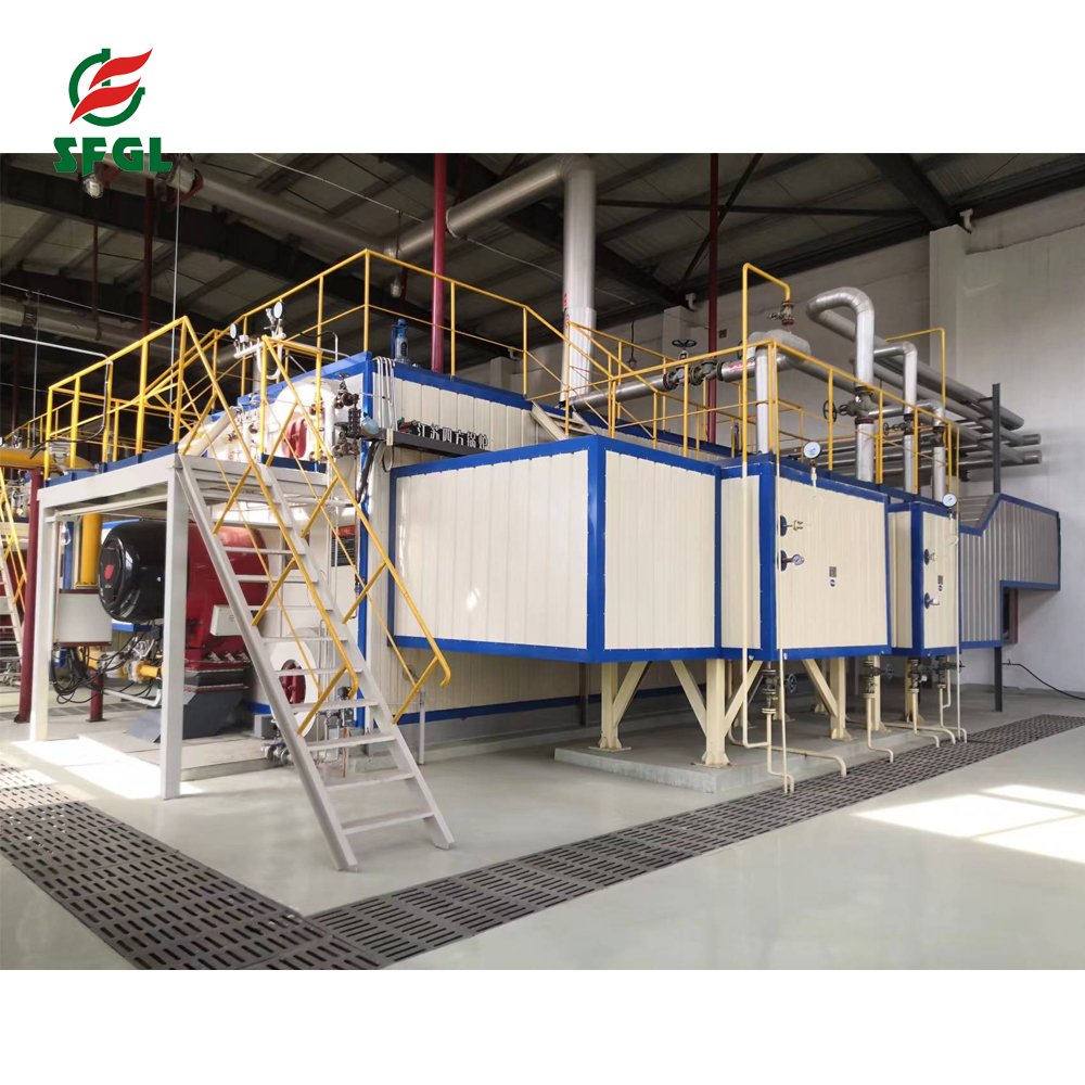 Gas Horizontal Boilers Supplying Hot Water Or Heating Energy