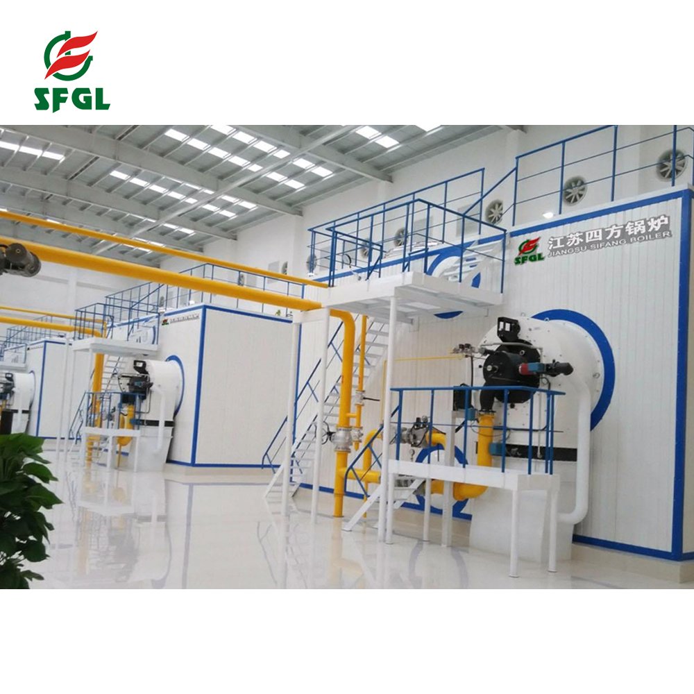 Gas Horizontal Boilers Supplying Hot Water Or Heating Energy