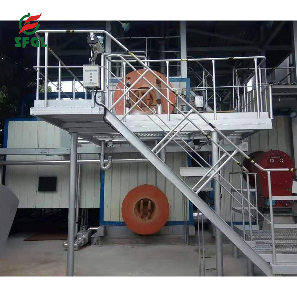 Gas Horizontal Boilers Supplying Hot Water Or Heating Energy