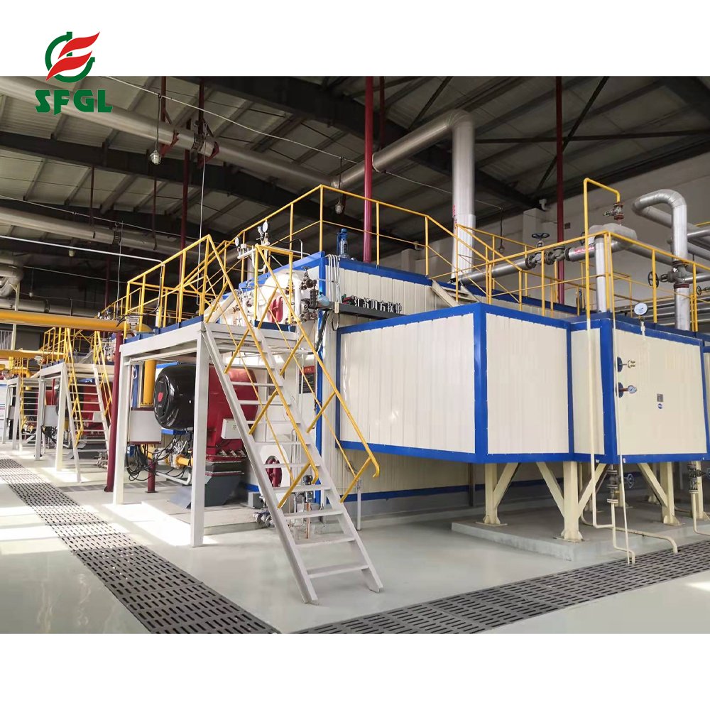 Gas Horizontal Boilers Supplying Hot Water Or Heating Energy