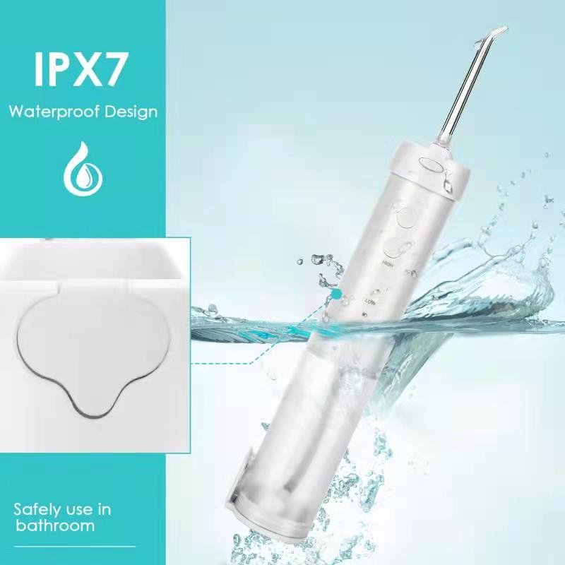 H2ofloss Travel Ipx7 Waterproof Dental Portable Cordless Oral Irrigator Water Flosser