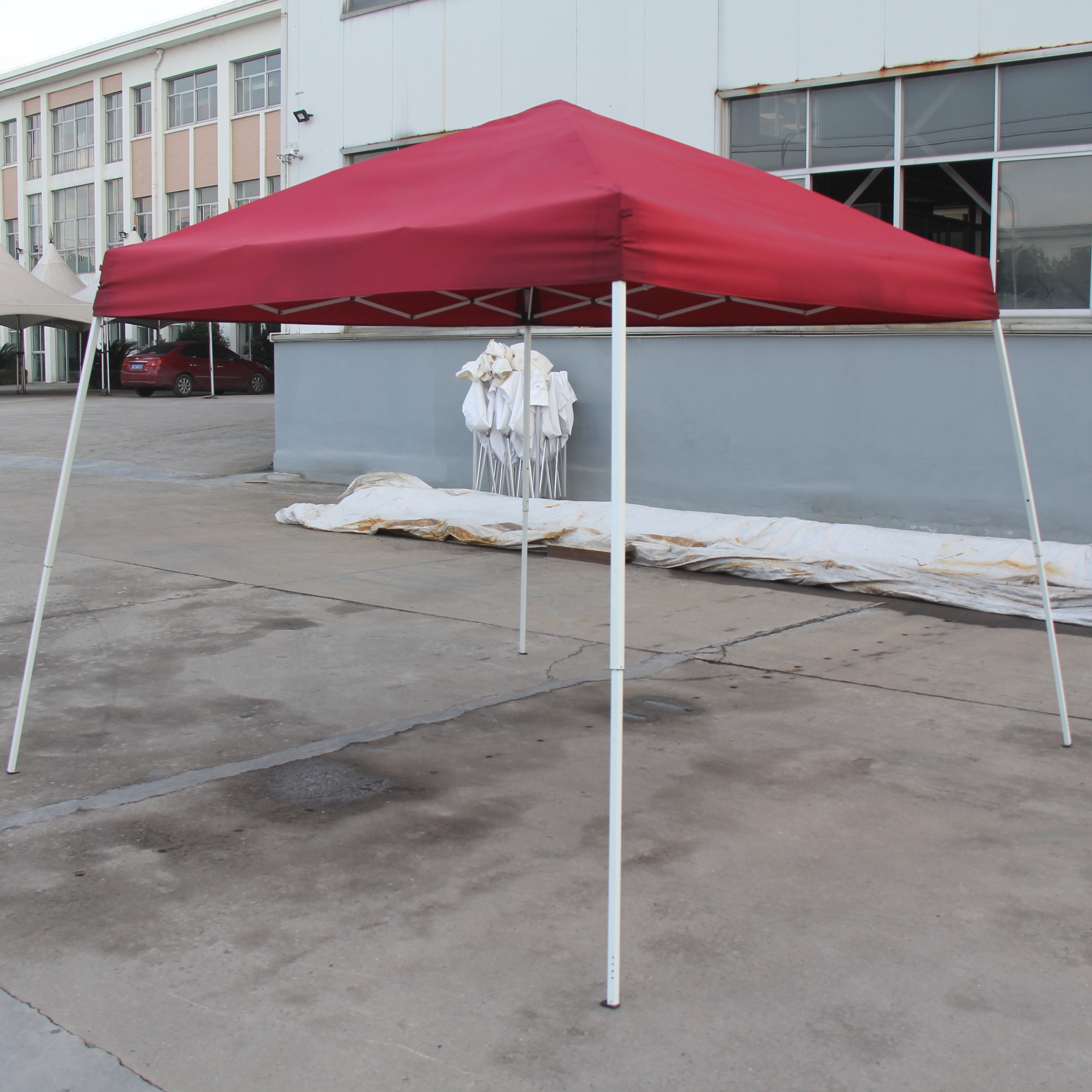steel frame folding tent
