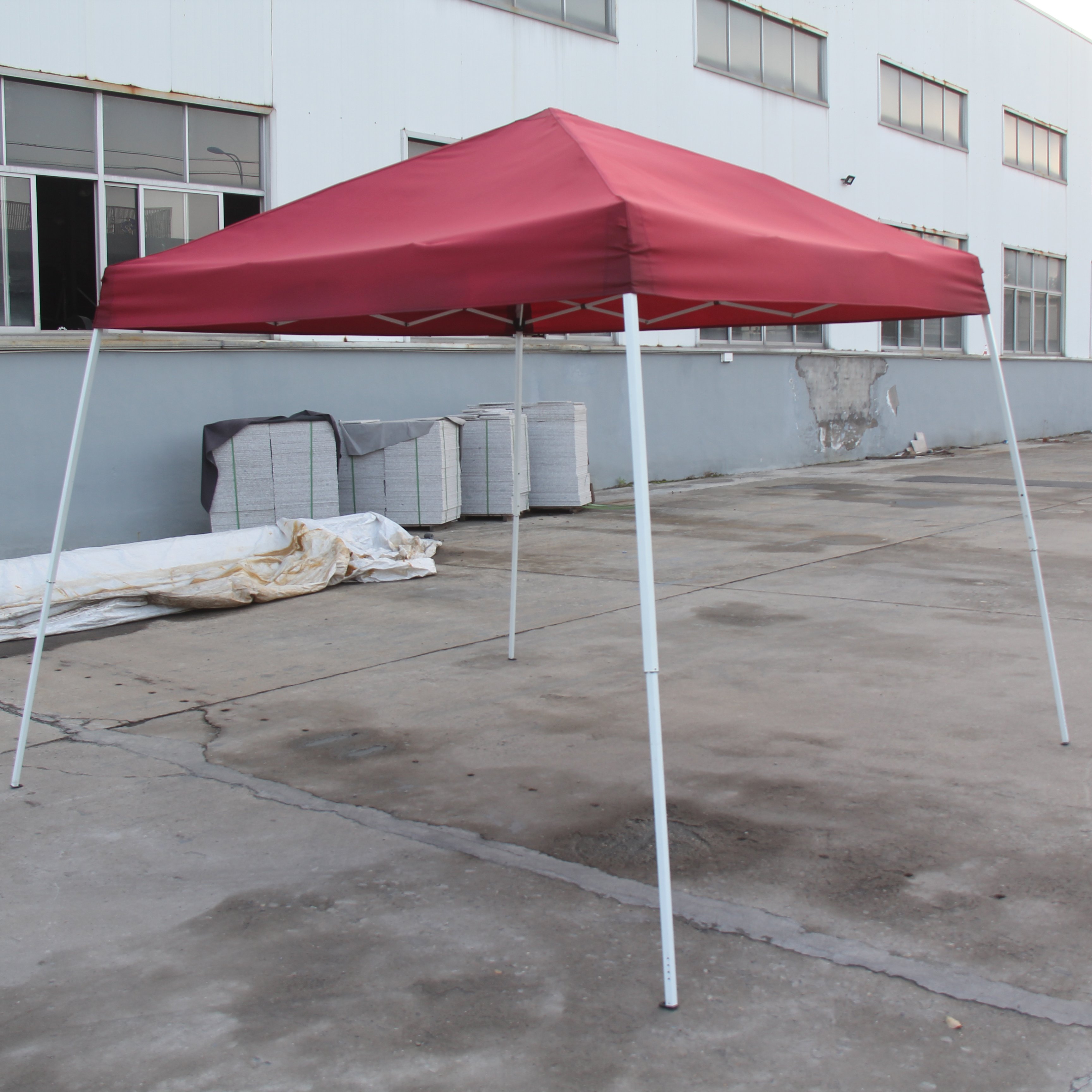 steel frame folding tent