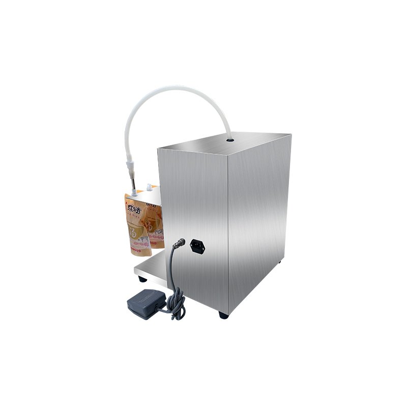 Single-head nozzle suction nozzle filling machine Juice drink milk bag water bag liquid semi- Liquid bag filling machine