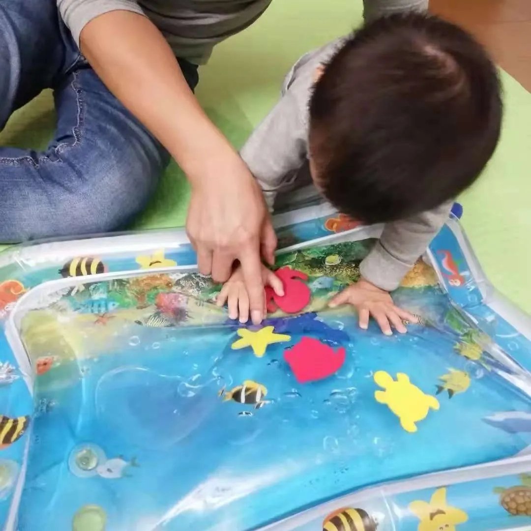 2024 Baby development play water mat inflatable play mat 0 To 24 Months Newborns Crawling Water Pad