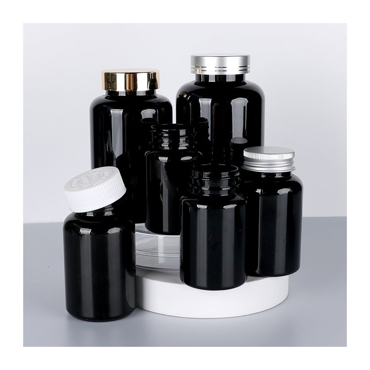 100ml-500ml Medical Products Capsule Powder Pill Packaging Screw Cap Empty Plastic Jar Bottle for Vitamin