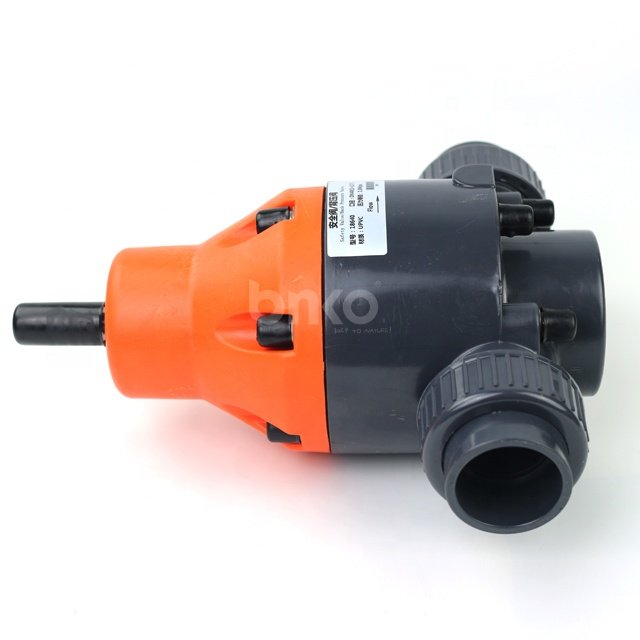 DN40 Pvc back pressure valve for dosing metering pump