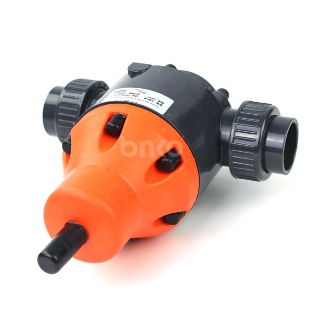DN40 Pvc back pressure valve for dosing metering pump