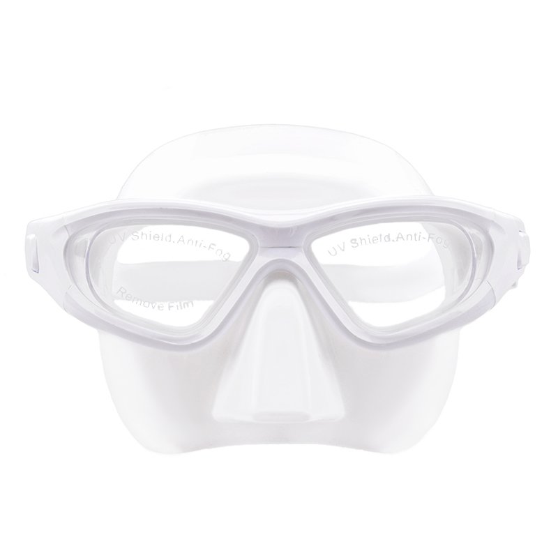 Custom Cheap Silicone Anti Fog Snorkel And Diving Mask Water Proof Freediving Equipment For Adults PC Frame