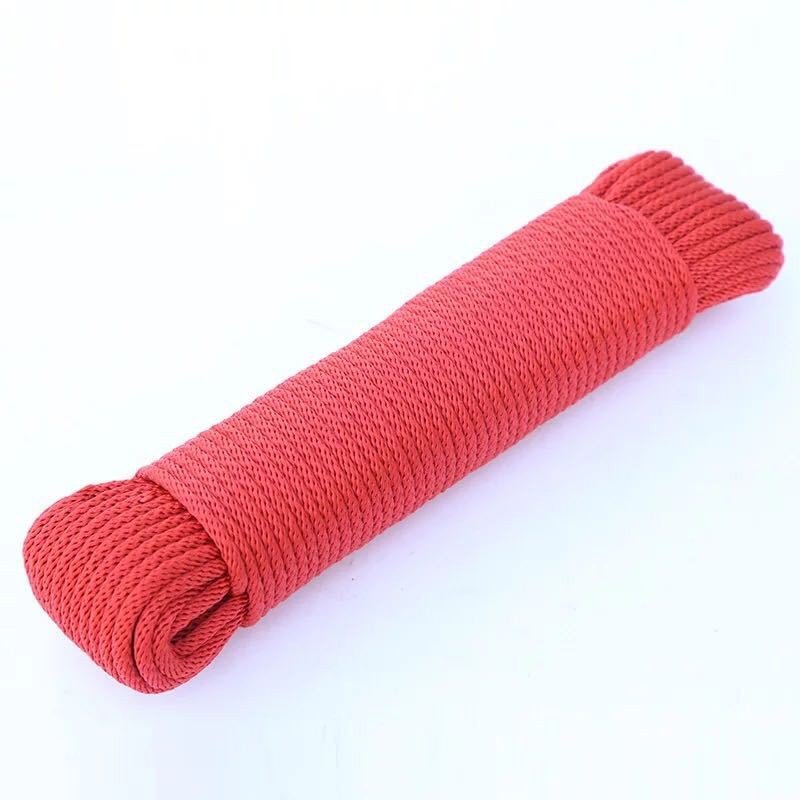 Three-dimensional braided rope 8-strand pet pull rope 16-strand black PP lamp hanging rope