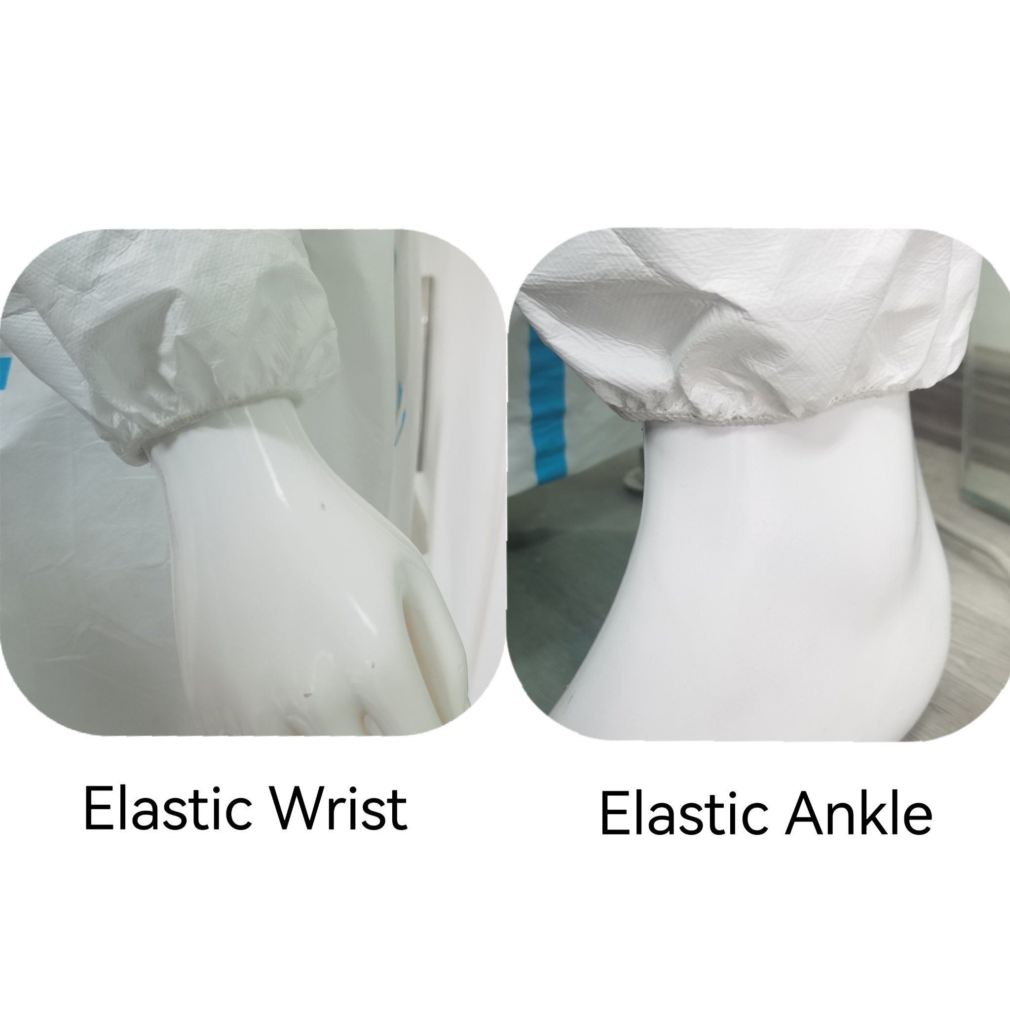 Safety Product Type5&6 Waterproof Comfortable Anti-Spray PP+PE Coveralls