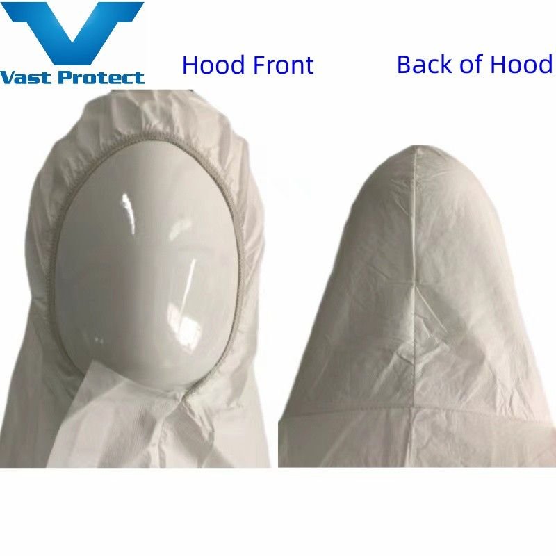 Safety Product Type5&6 Waterproof Comfortable Anti-Spray PP+PE Coveralls