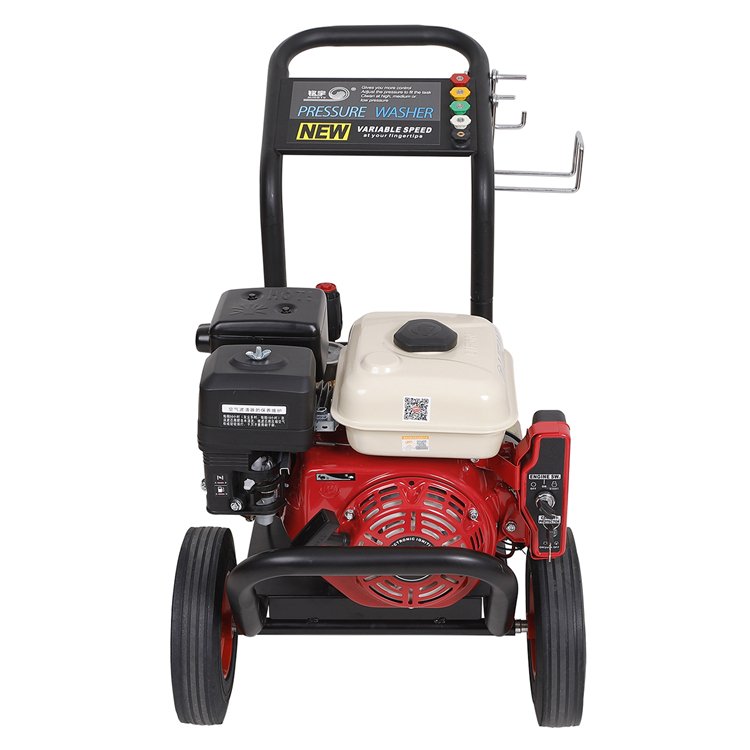Petrol hand push type high pressure washer Gasoline engine cleaning machine