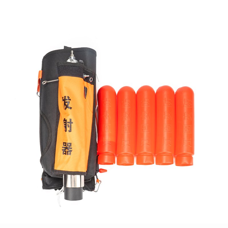 Water Rescue Tools Lifesaving thrower Amphibious thrower Pneumatic remote Rope throwing device