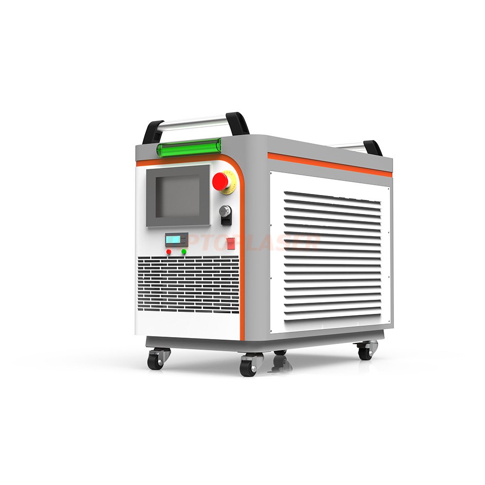 High Quality Level 300W Water Cooling Pulse Laser Cleaning Machine For Metal Or Stone Surface Rust Or Paint Removing