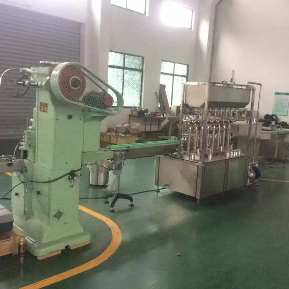 Professional Factory Customized Automatic Can Seaming Closing Tuna Tin Can Sealing Machine