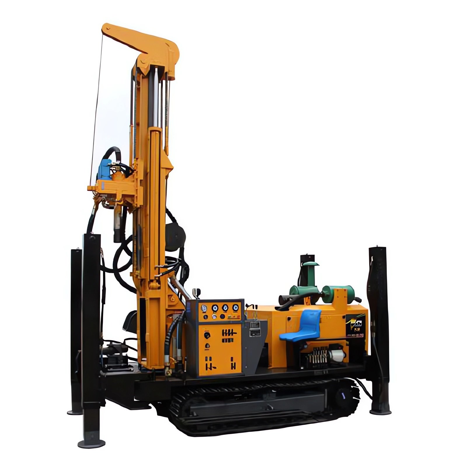 Reliable Fast-Drilling Water Well Drilling Rigs For Underground Utility Installation
